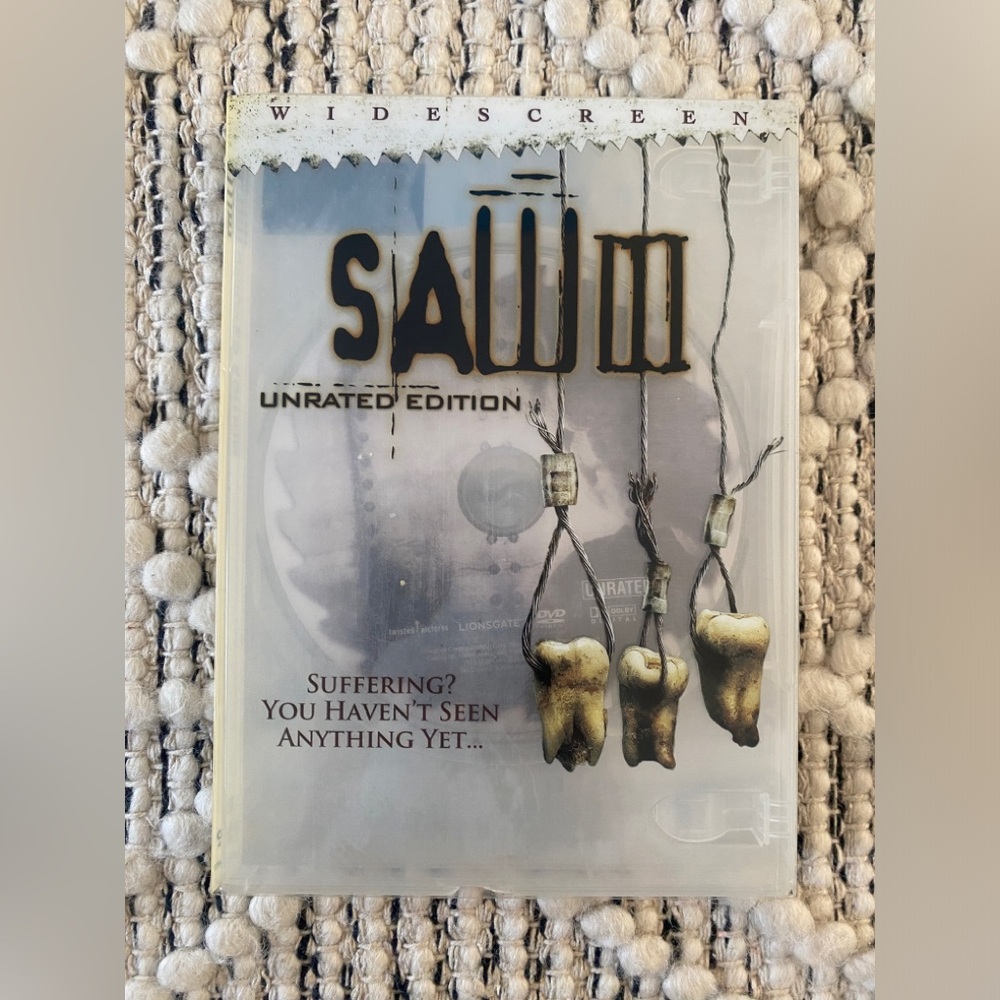 Saw III DVD